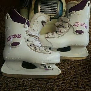 Girls ice skates